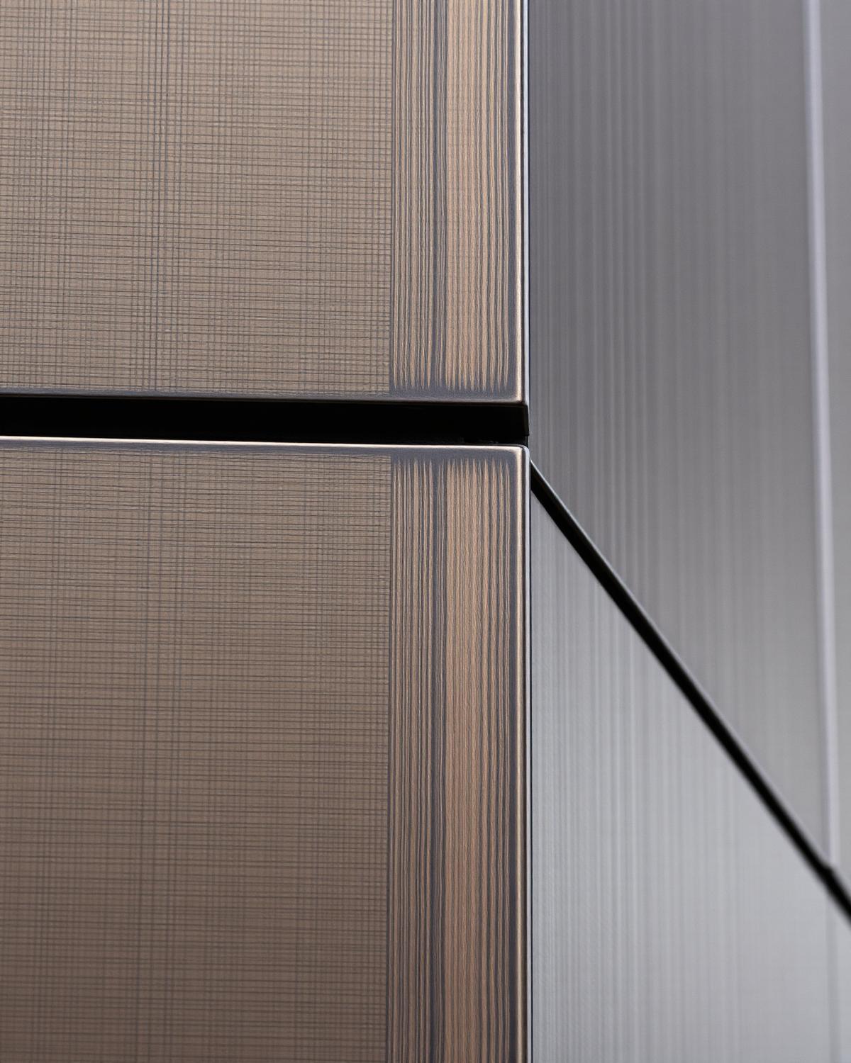 Metal — close-up material sample
